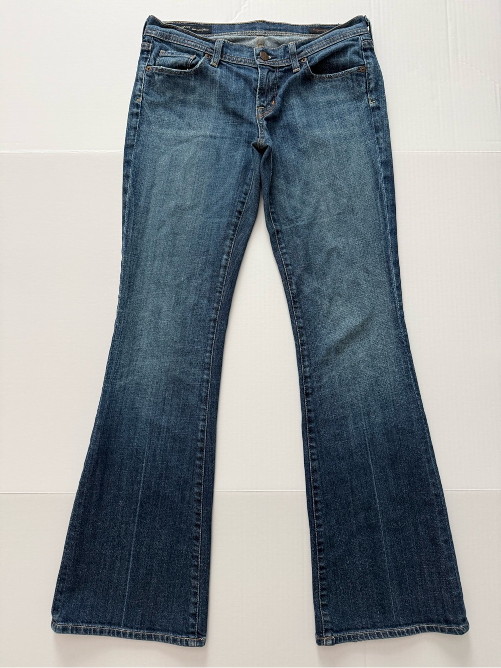 Citizens of Humanity Vintage Ingrid Low Rise Flare Jean Size 29 Jerome Dahan Y2K
